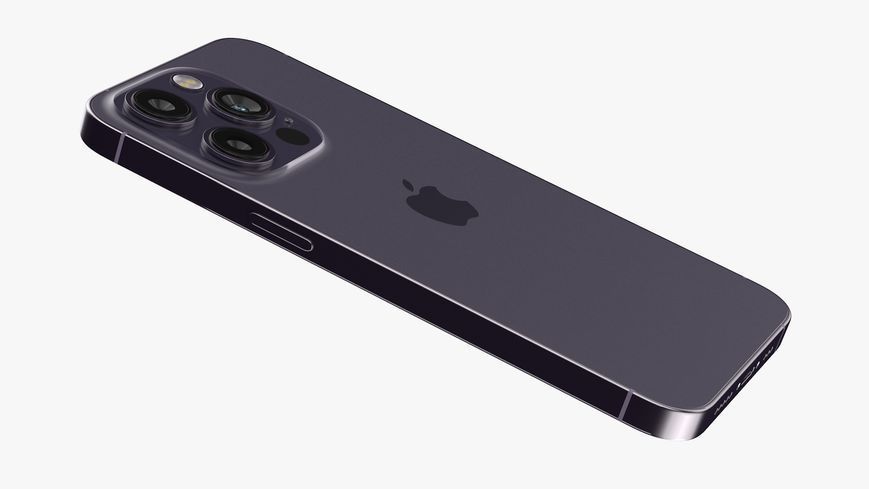 Apple iPhone 14 Pro 128GB eSIM Deep Purple (MQ0E3) фото