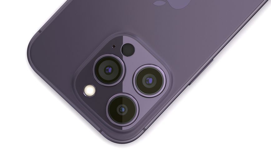 Apple iPhone 14 Pro 128GB eSIM Deep Purple (MQ0E3) фото