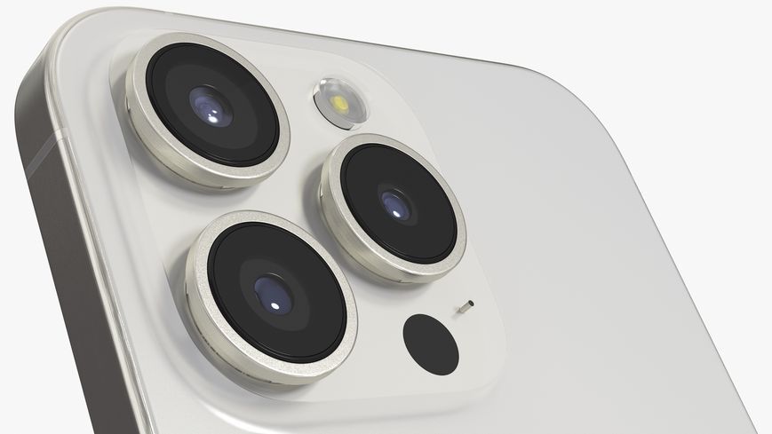 Apple iPhone 15 Pro 128GB White Titanium (MTUW3) фото