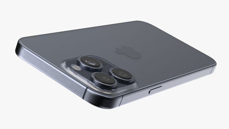 Apple iPhone 15 Pro 256GB Blue Titanium (MTV63) фото