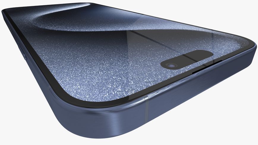 Apple iPhone 15 Pro 256GB Blue Titanium (MTV63) фото