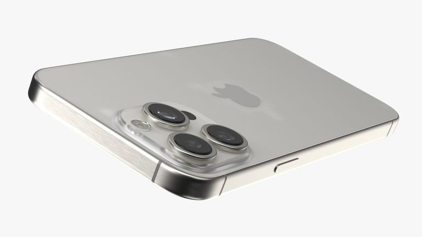 Apple iPhone 15 Pro 256GB White Titanium (MTV43) фото