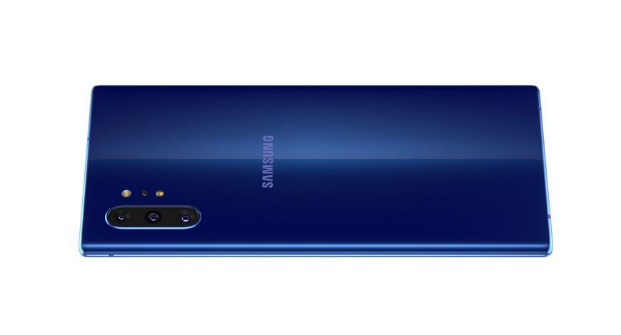 SAMSUNG GALAXY NOTE 10+ 12/256 AURA BLUE 1 SIM (SM-N975FZWDSER) фото