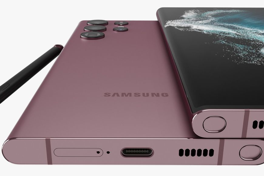 Samsung Galaxy S22 Ultra 8/128GB Burgundy (SM-S908U) 1Sim фото