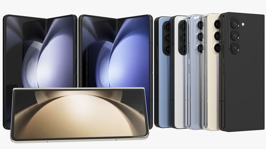 Samsung Galaxy Fold5 12/512GB icy blue (SM-F946BLBC) фото
