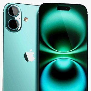 Apple iPhone 16 128GB Teal (MYED3) фото