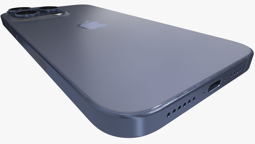 Apple iPhone 15 Pro Max 512GB Blue Titanium (MU7F3) фото