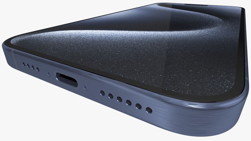 Apple iPhone 15 Pro Max 1TB Blue Titanium (MU7K3) фото