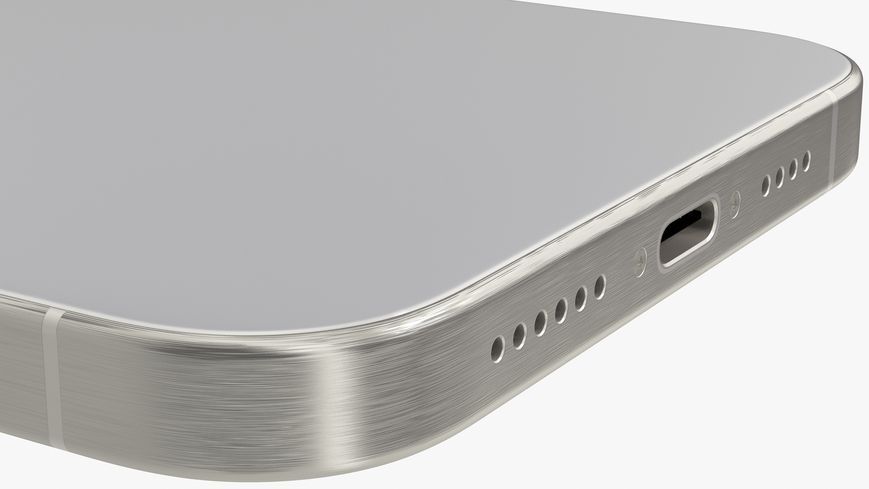 Apple iPhone 15 Pro Max 1TB White Titanium (MU7H3) фото