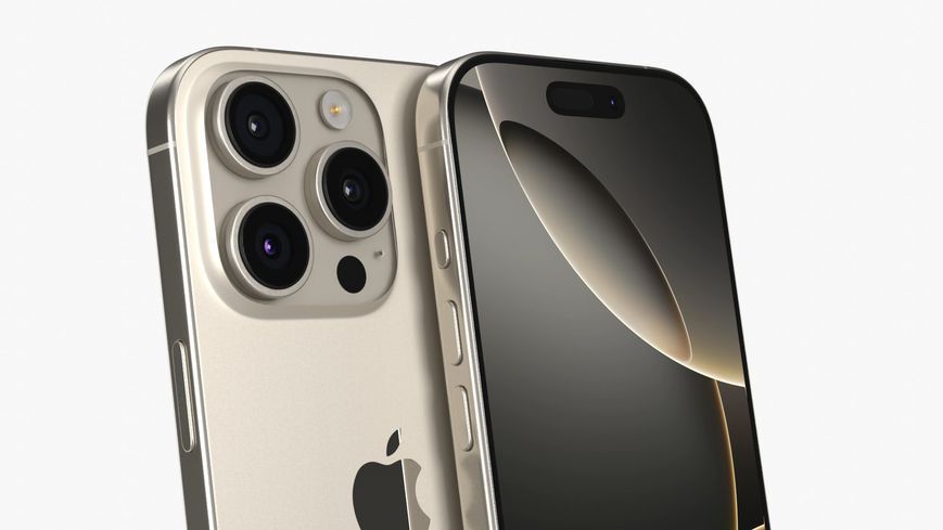 Apple iPhone 16 Pro 128GB Natural Titanium (MYNG3) фото
